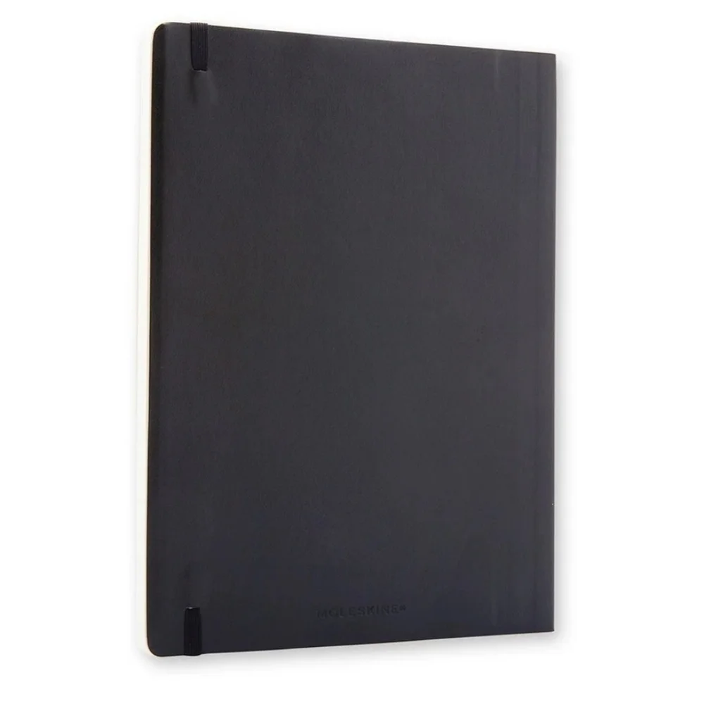 ❤️BUY 5 GET 3 FREE Moleskine Classic Notebook, XL, Ruled, Black, Soft Cover